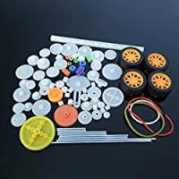 Los mejores  - POWERTOOL - Kit de engranajes de plástico para bricolaje (78 piezas)